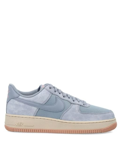 Nike Blue Air Force 1' 07 Lace-Up Sneakers for men