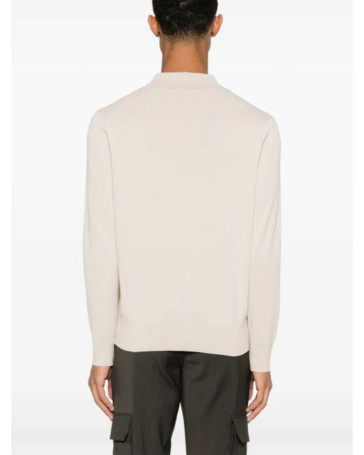 Sandro Natural Fine-Knit Sweater for men