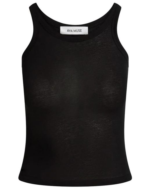 Canotta di AYA MUSE in Black
