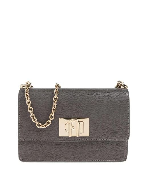 Furla 1927 ショルダーバッグ ミニ Gray