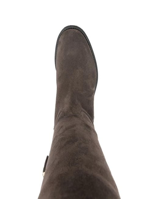 Roberto Festa Brown Luz Suede Over-The-Knee Boots