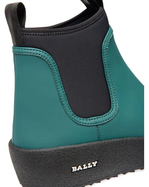 Bally Green Gadey Rain Boots