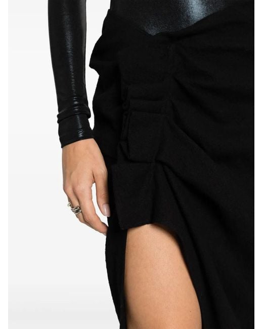 Rick Owens Black Skirts