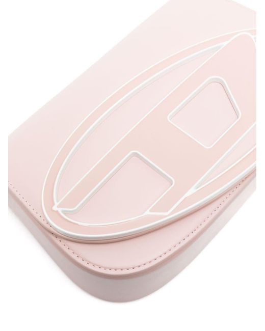 DIESEL Pink Medium 1dr Leather Shoulder Bag
