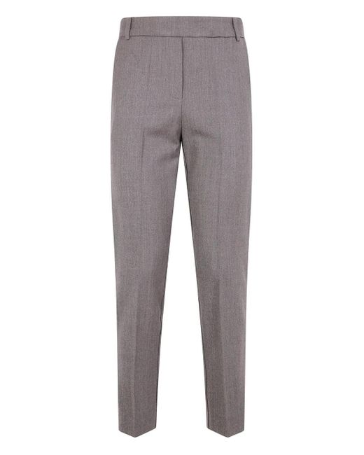 Pantalones con cinturilla elástica Kiltie de color Gray
