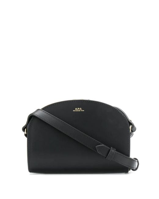 A.P.C. Demi Lune ショルダーバッグ ミニ Black