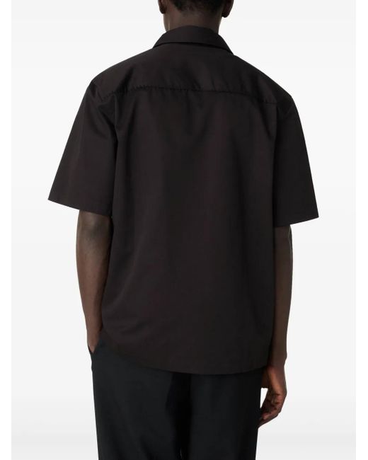Axel Arigato Black Stitch Shirt for men