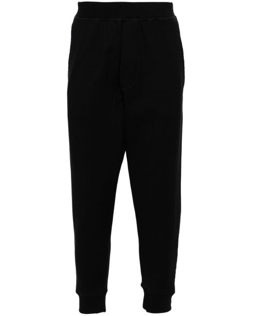 DSquared² Black Logo-print Track Pants for men