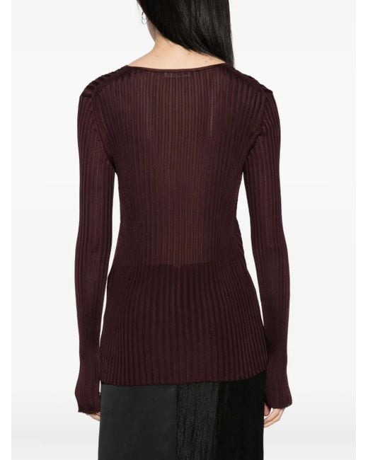 Khaite Black Tia Top