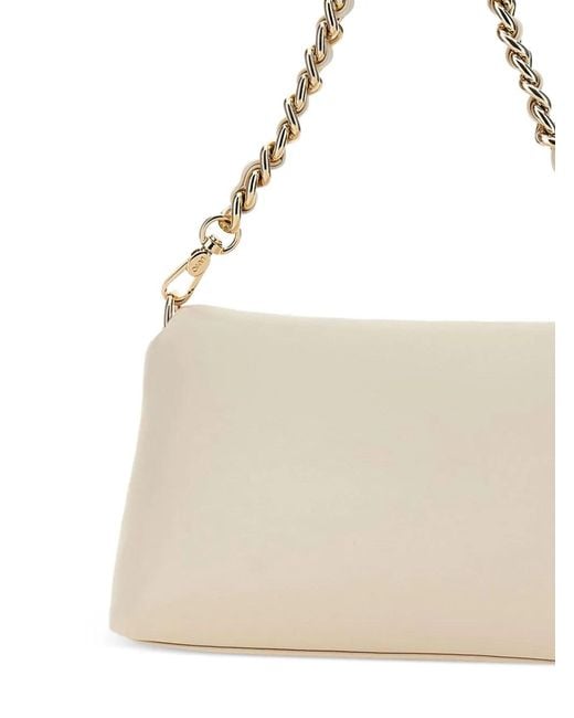 Liu Jo Natural Medium Lapuffy Shoulder Bag