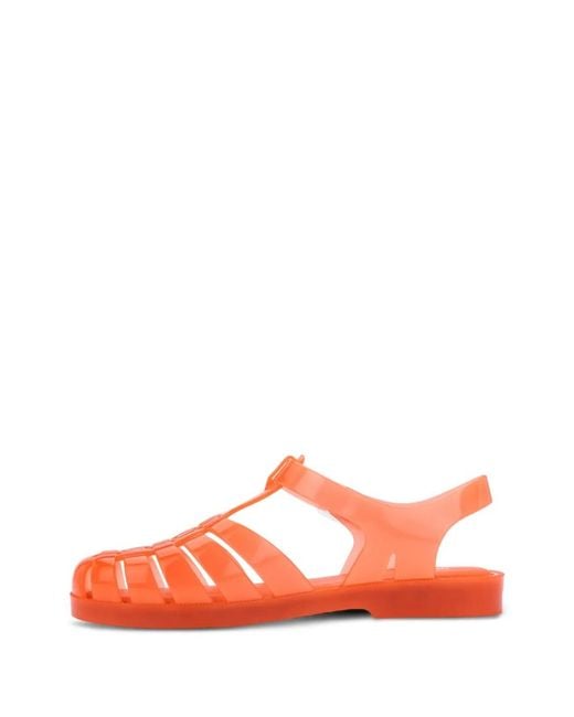 Melissa Red Strappy Jelly Sandals