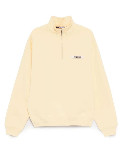 メンズ Jacquemus ロゴ スウェットシャツ Natural