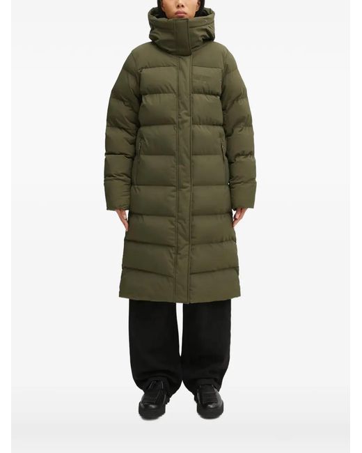 Helly Hansen Green Aria Long Parka Coat
