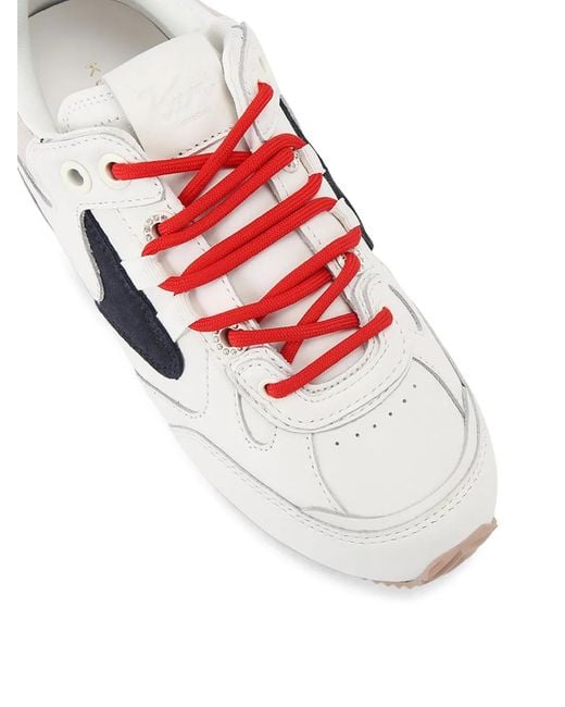 Kurt Geiger White Baskets K Slim Runner