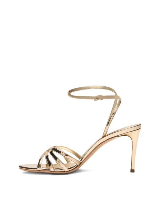Casadei White Julia Interstellar Sandals