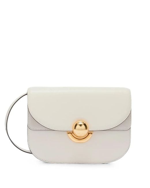 Furla Natural Sfera Mini Crossbody Round
