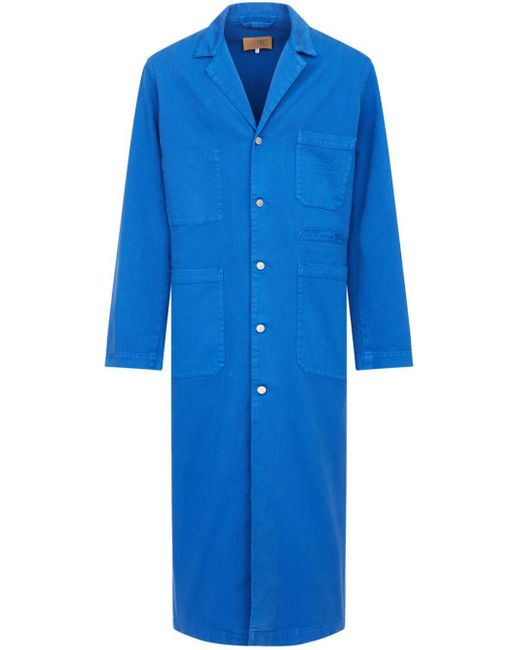 Manteau en jean MM6 by Maison Martin Margiela pour homme en coloris Blue