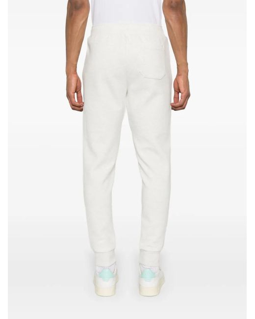 Polo Ralph Lauren White Polo Pony-Embroidered Track Pants for men