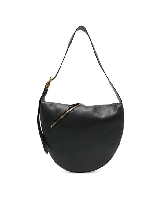 J&m Davidson Black Big Twist Shoulder Bag
