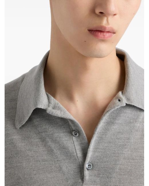 Polo di Prada in Gray da Uomo