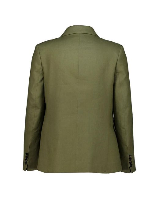 Bode Green Double-Breasted Jacket for men