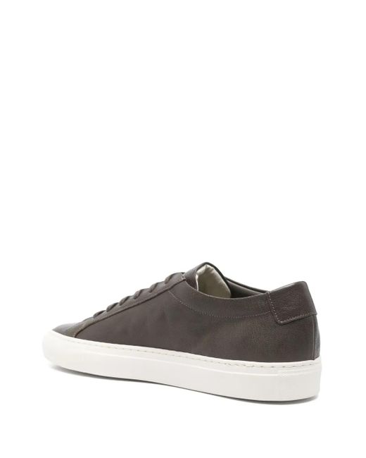 Common Projects Gray Leather Sneakers for men