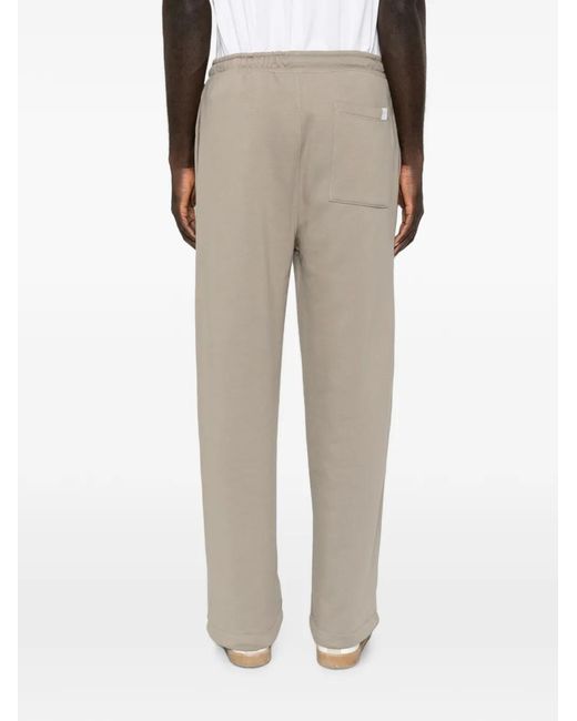 Woc White Drawstring-Waist Track Pants for men