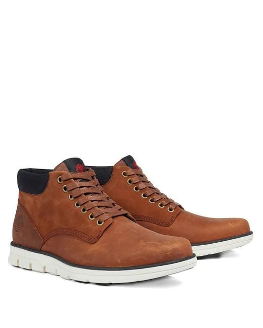 Timberland Brown Bradstreet Chukka Lace-Up Boots for men