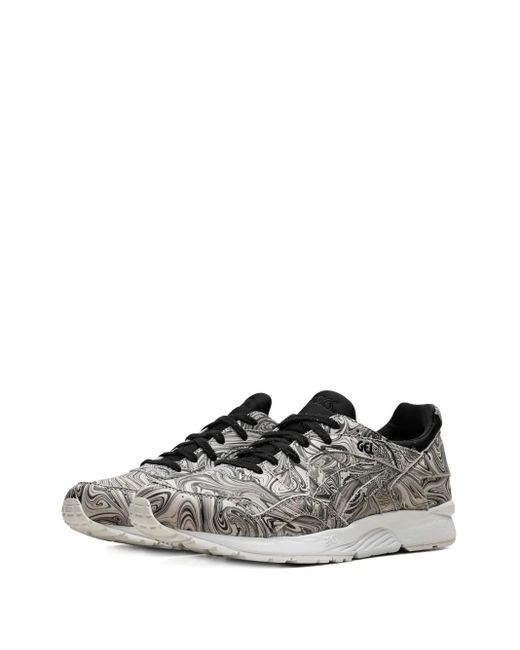 Asics Gray Gel Lyte V Lace-Up Sneakers