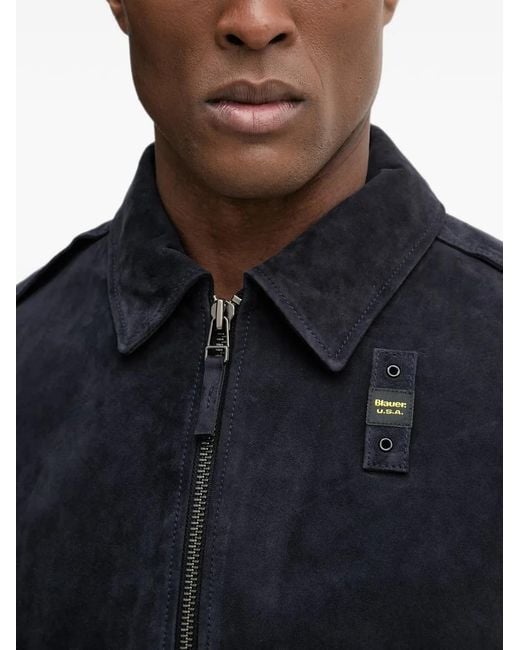 Blauer Blue Allen Zip-Fastening Collared Jacket for men