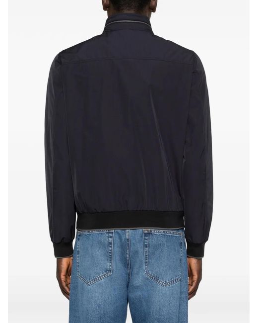 Moorer Blue Pocket Jacket for men