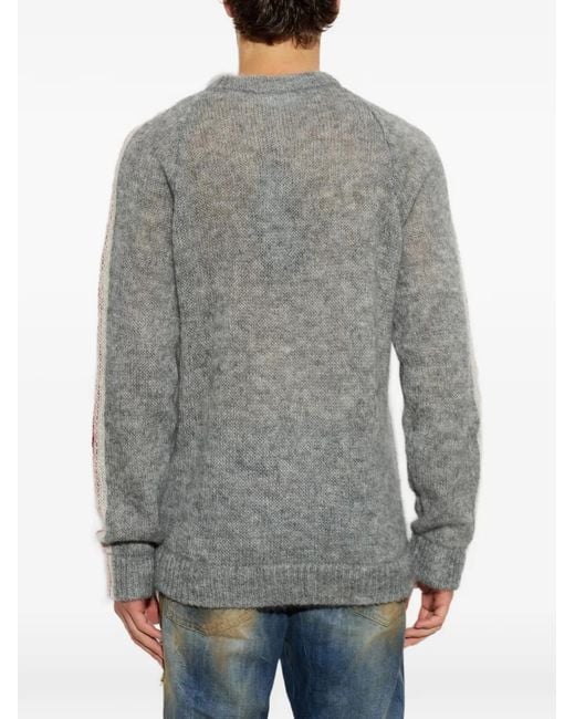 Pull Rayé À Manches Raglan DSquared² pour homme en coloris Gray