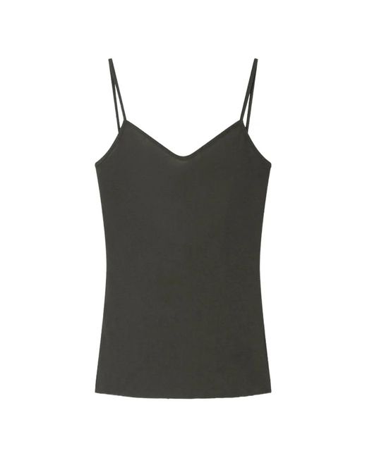 Soeur Black Ila Spaghetti-Strap Top