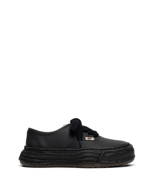 Maison Mihara Yasuhiro Black Baker 26 Lace-Up Sneakers for men