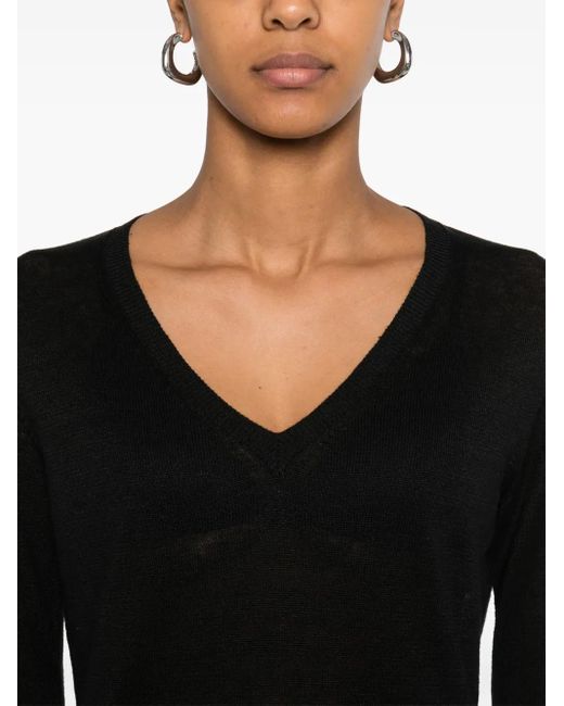Max Mara Zaffiro Top in het Black
