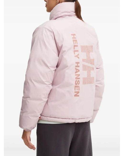 Helly Hansen Red Yu 23 High-Neck Logo Jacket