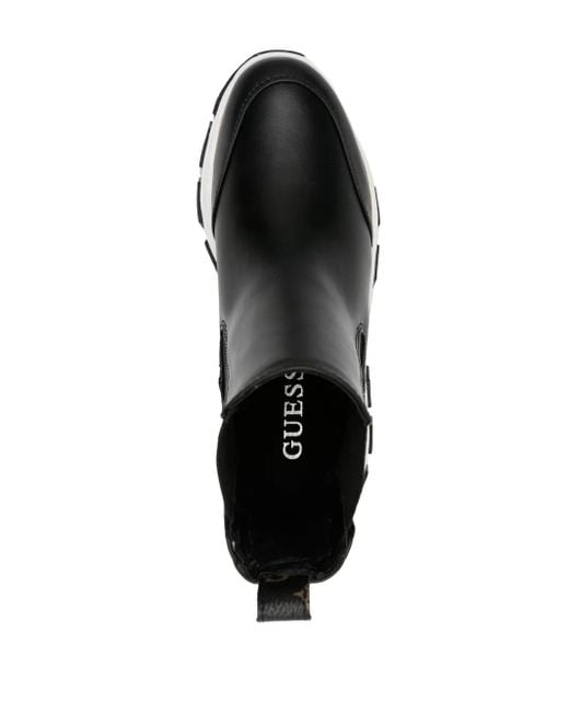 Guess Black Besona High-Top Sneakers