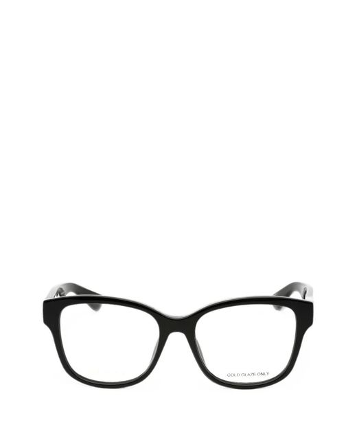 Gucci Black Square-Frame Glasses