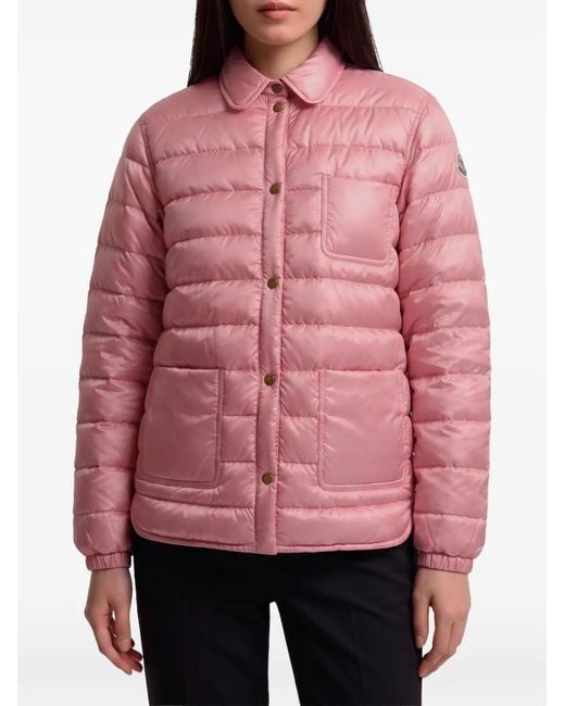Moncler Red Fouine Padded Jacket