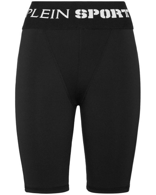 Shorts da ciclismo di Philipp Plein in Black
