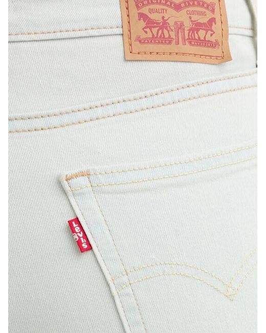 Levi's White 725 Jeans