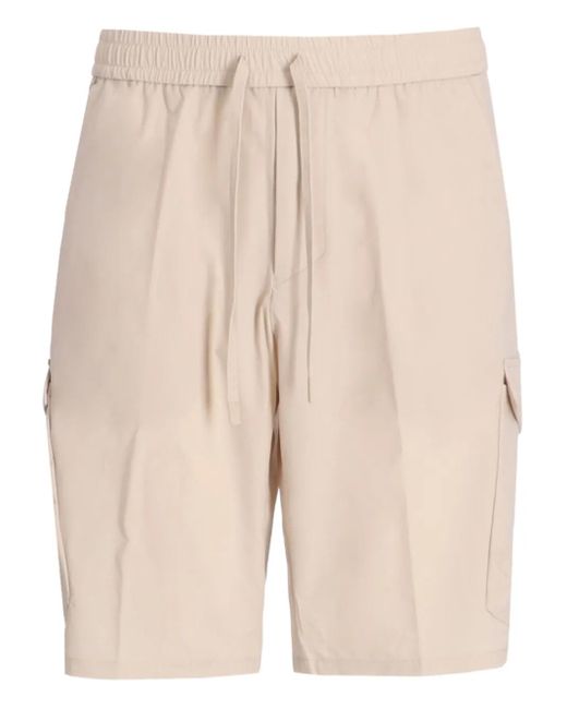 Boss Natural Logo-Patch Shorts for men