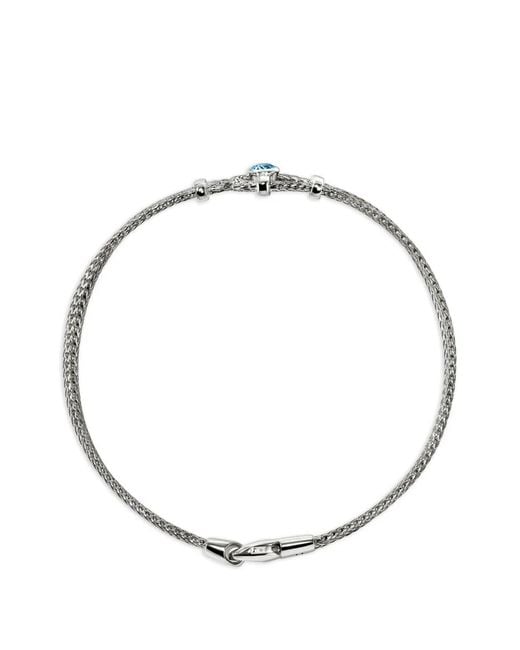 John Hardy White Icon Topaz Bracelet