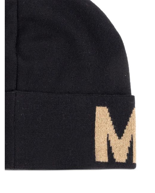 Berretto Con Logo di Moschino in Blue