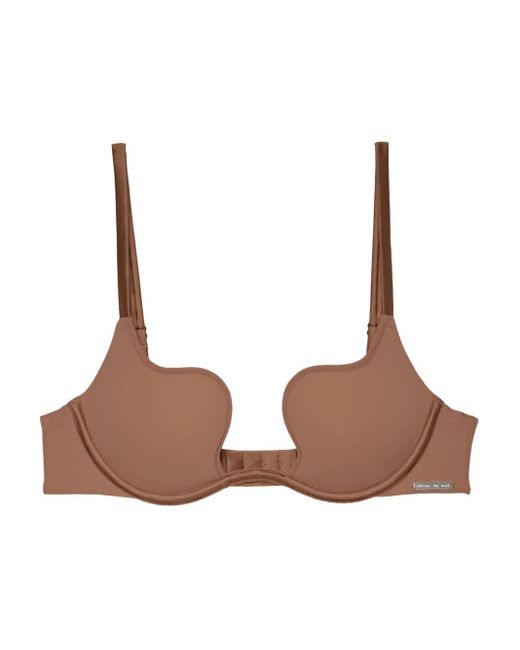 Fleur du Mal Brown Le Stretch Bra