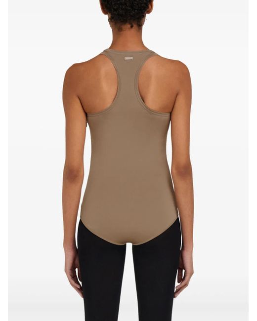 Ferragamo Brown Knitted Bodysuit