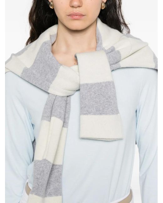 Top con cuello redondo Marc O' Polo de color White