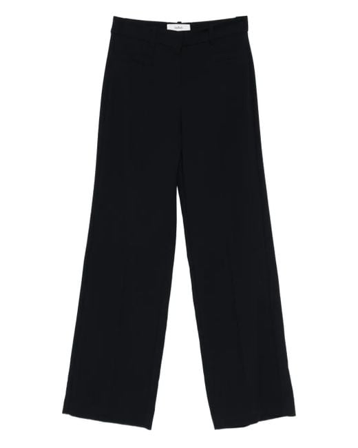 Ba&sh Blue Straight-Leg Tailored Trousers