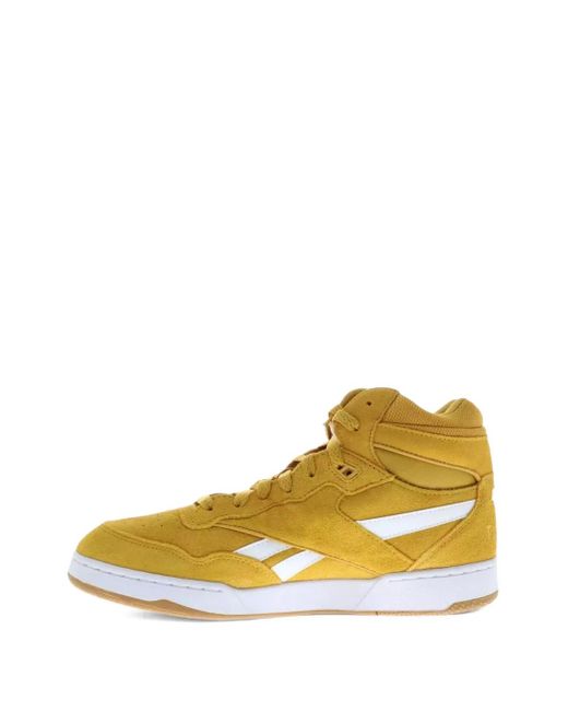 Reebok Yellow Bb 4000 Ii Mid Sneakers for men