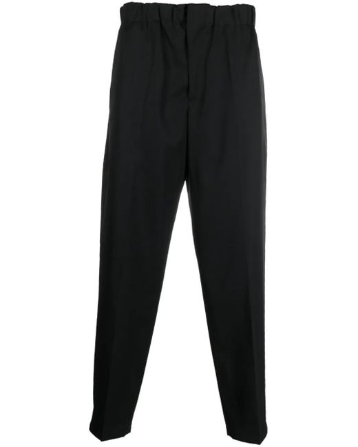 メンズ Jil Sander テーパードパンツ Black